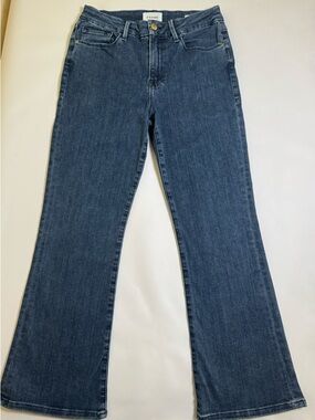 FRAME Le Crop Mini Boot Jeans Cropped Bootcut Minimalist Denim - Size 29